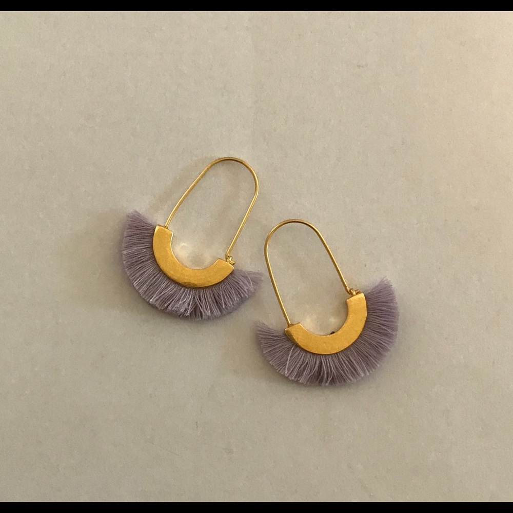 Madewell fringe earrings